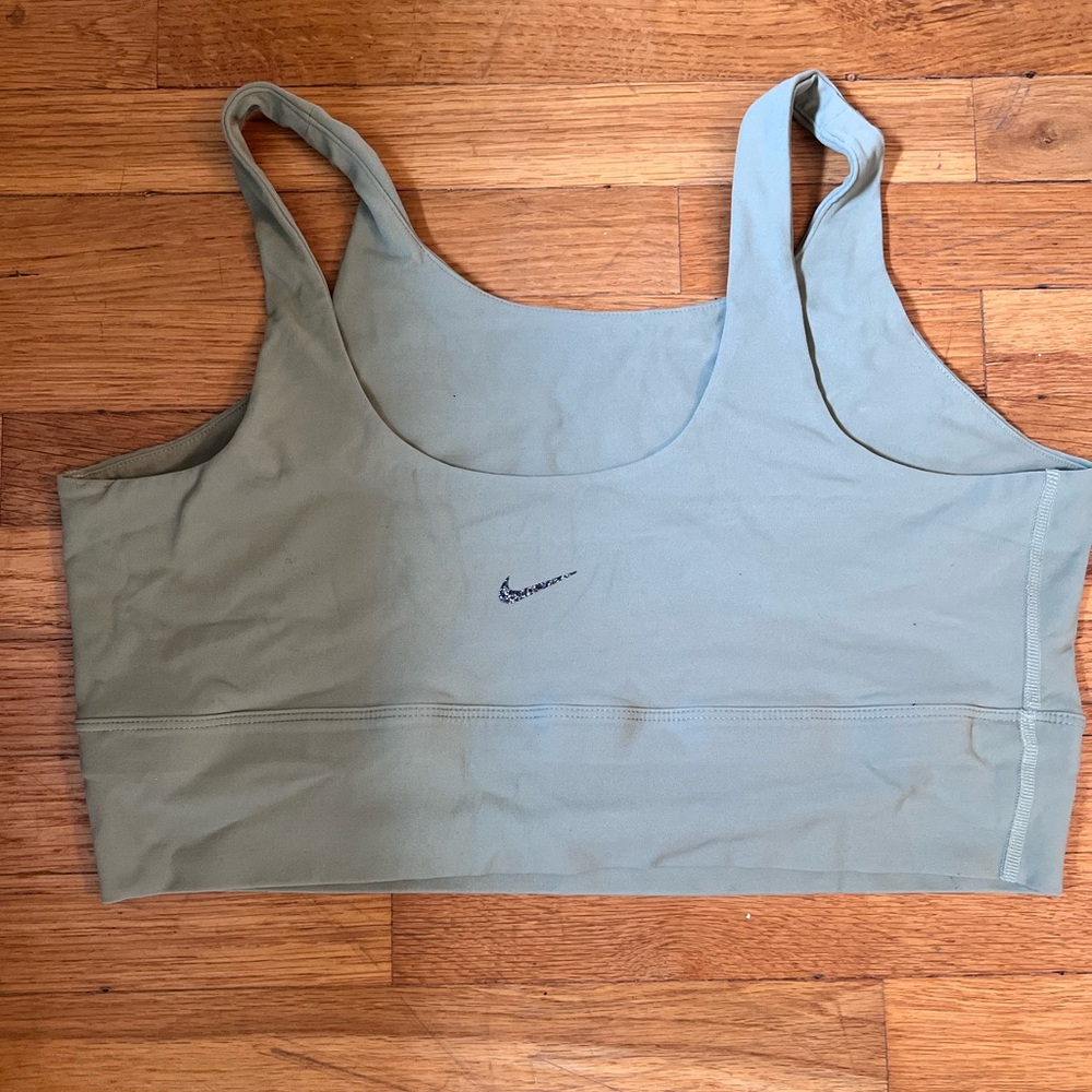 Nike Light Green Sports Bra